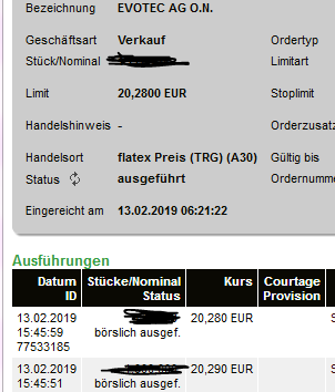 EVOTEC muss getradet werde 1096643