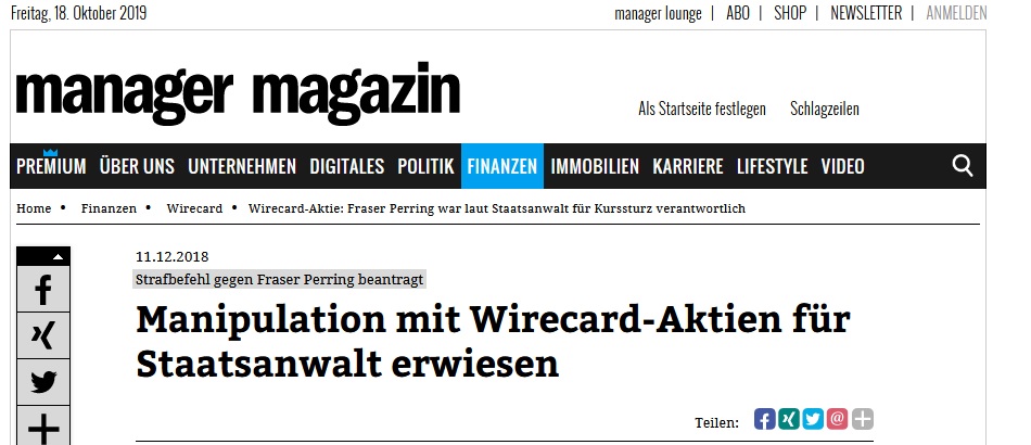 Wirecard 2014 - 2025 1139795