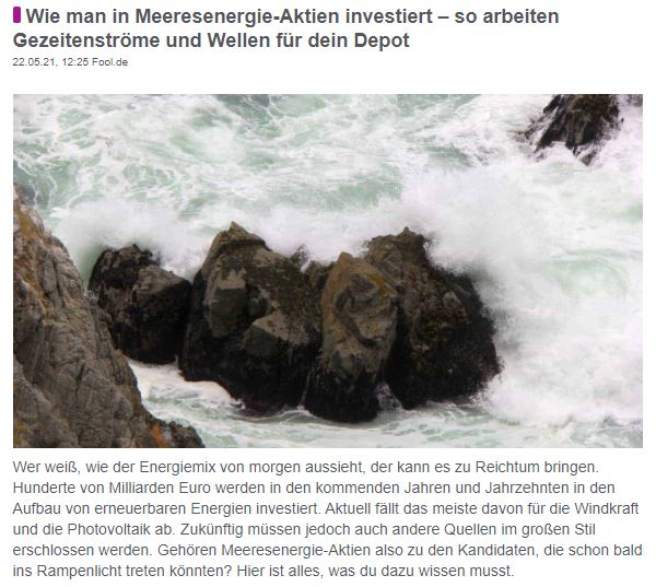 Carnegie Clean E: Netzausbau erneuerbarer Energien 1254320