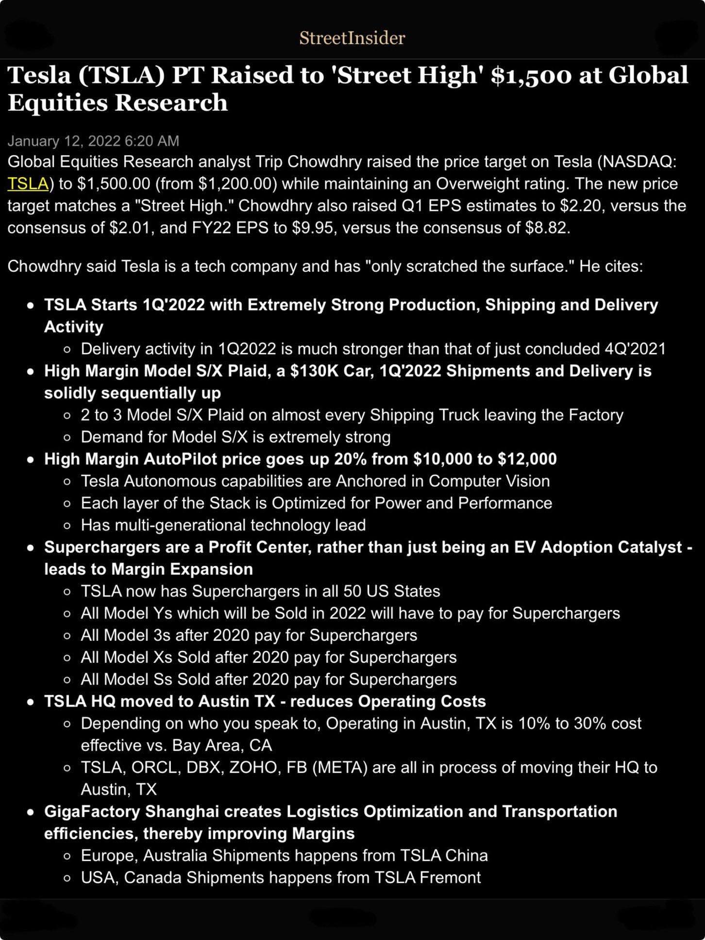 Tesla - Autos, Laster, Speicher und Solardächer 1293477