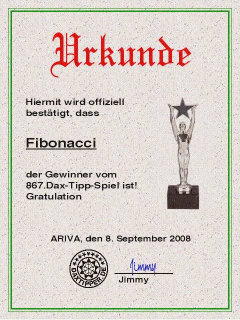 868.DAX Tipp-Spiel *Dienstag* 09.09.08, 17.45 Uhr 184964