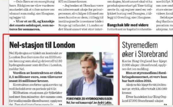 NEL, der Wasserstoffplayer aus Norwegen 1111736