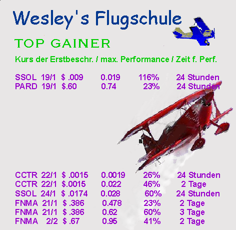 Wesleys Flugschule - US Auslese 378464