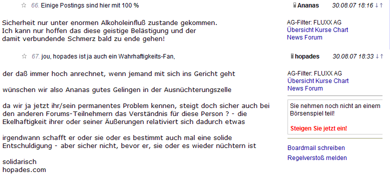 Fluxx AG news,news und nochmal news 117541