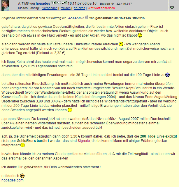 Fluxx AG news,news und nochmal news 131492