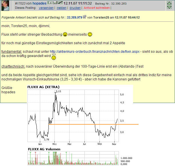 Fluxx AG news,news und nochmal news 130941