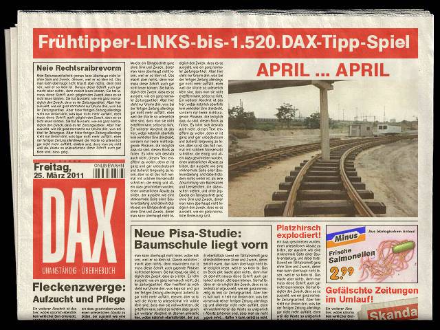 Frühtipper für unser DAX Tippspiel 391040