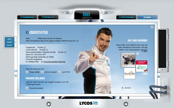 Lycos, wann geht der Hund von der Kette? 120409