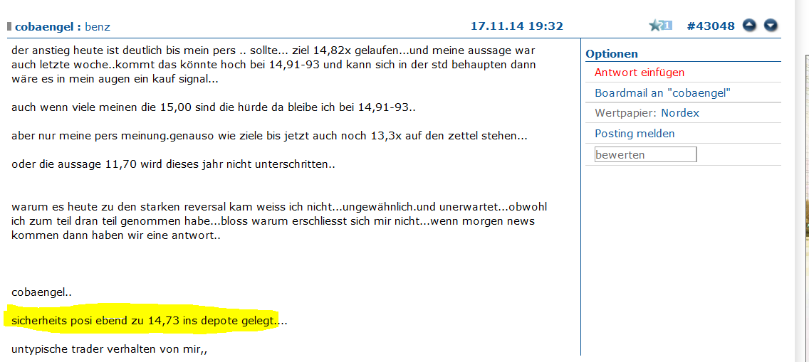 Nordex Akte X 775489