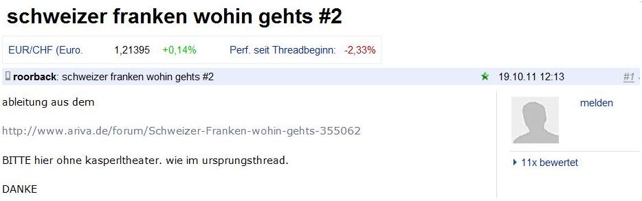 Schweizer Franken, wohin gehts 475036