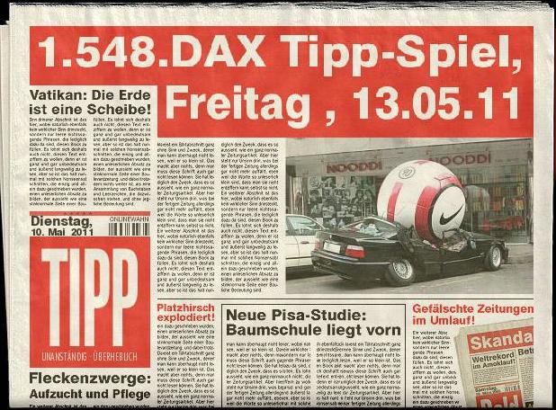 1.548.DAX Tipp-Spiel, Freitag , 13.05.11 401758