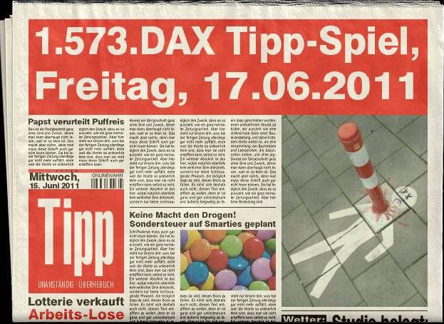 Frühtipper für unser DAX Tippspiel 412635