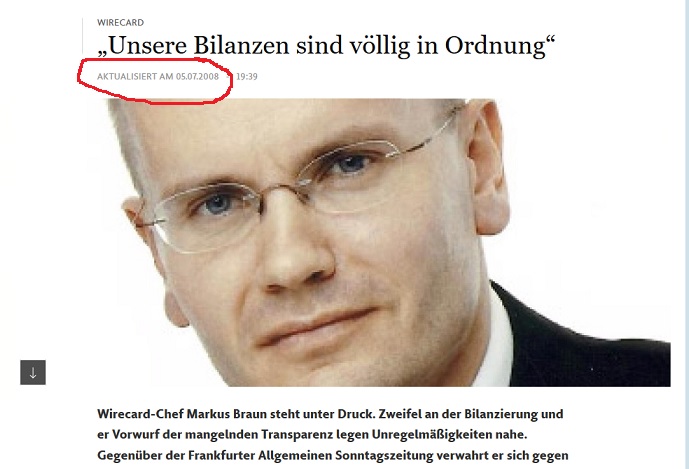 Wirecard 2014 - 2025 1106746