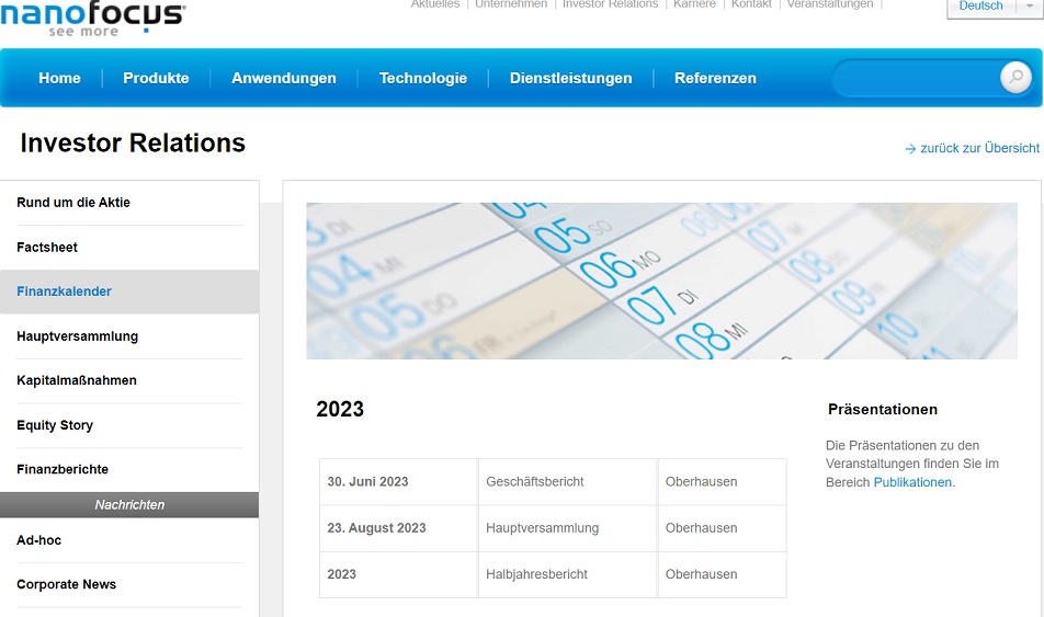 Die neue NanoFokus - nur eine Depotleiche ? 1378560