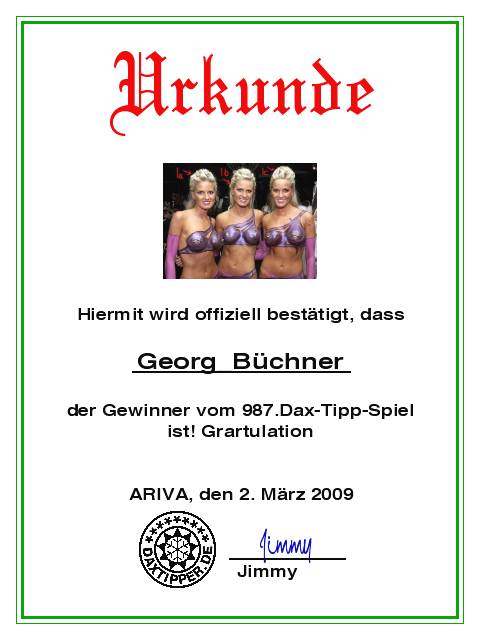 988.DAX Tipp-Spiel Dienstag,03.03.09.17.45 Uhr 219571