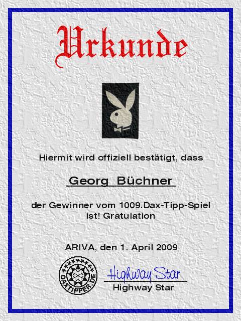 1010. DAX-Tipp-Spiel, Donnerstag 02.04.09. 225462