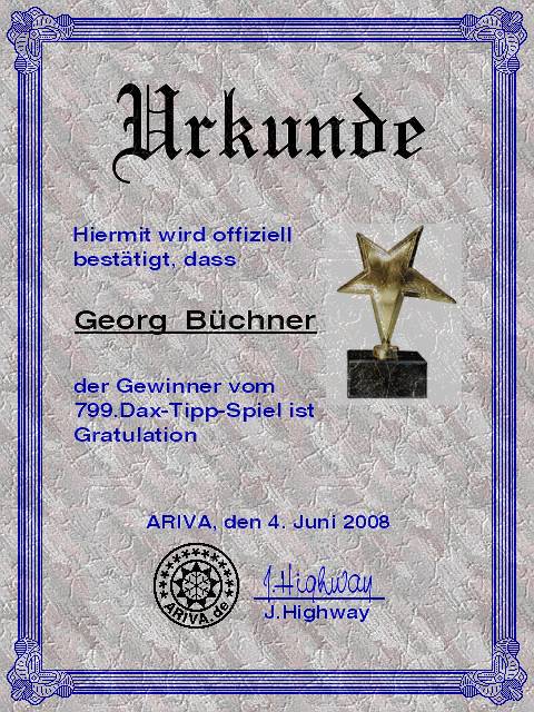 799.DAX Tipp-Spiel, Mittwoch, 04.06.08, 17:45 Uhr 167191