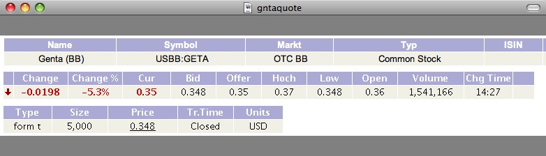Genta - der letzte Thread 250524