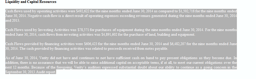 Positive Zukunft mit Verity Corp.(VRTY) 770522