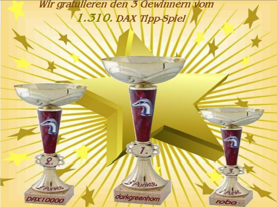 1.311.DAX Tipp-Spiel, Donnerstag, 10.06.10 325516