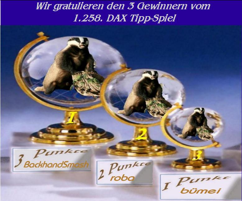 1.259.DAX Tipp-Spiel, Freitag, 26.03.10 309314