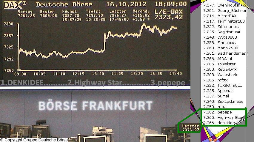 Die Links zu den Sternenkinder (DAX Spiel) 545103