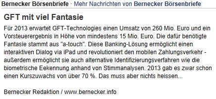 GFT Technologie - 2015 - Kursziel 10 Euro?? 658523