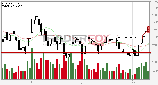 Einstiegspunkt GILDEMEISTER ? 536323