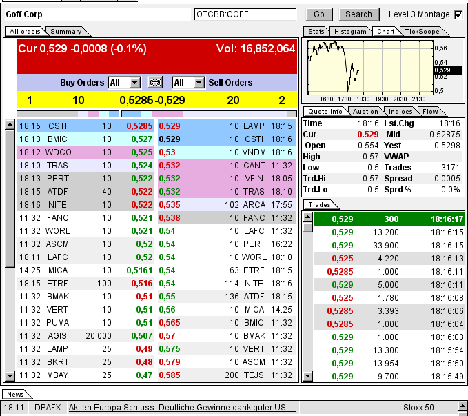 GOFF - neuer APS-Pick 593322