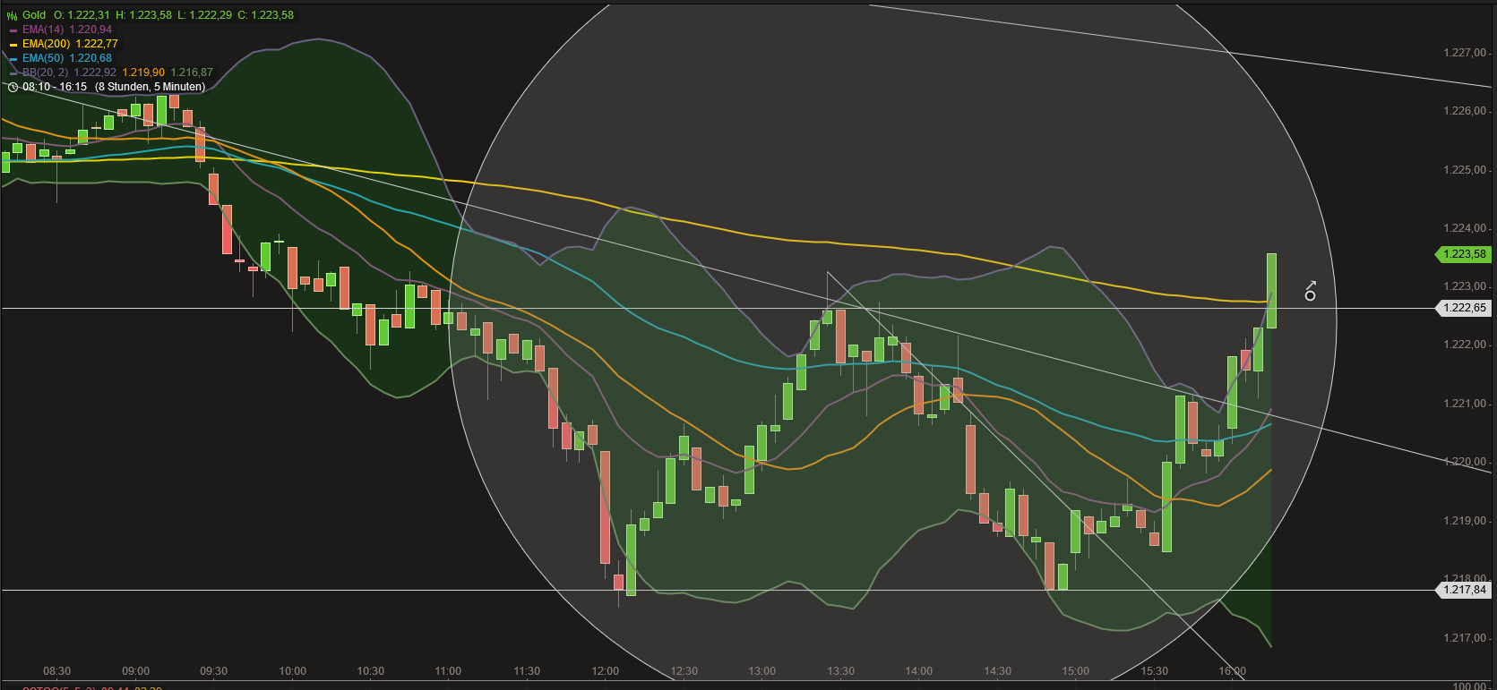 Gold / Arca Gold Bugs Index / HUI / Goldminen 999639
