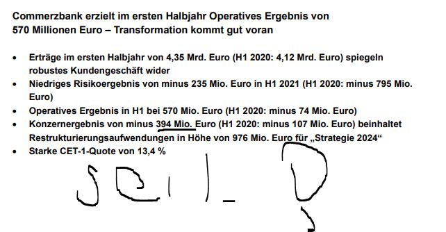 COMMERZBANK kaufen Kz. 28 € 1267467