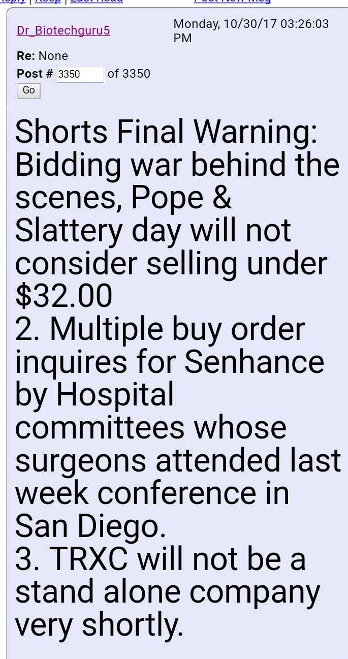 TransEnterix - vergleichbar mit ISRG ? 1020977