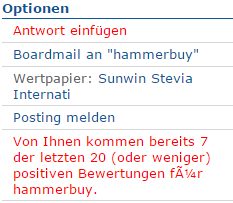 Ab hier geht ´s nach oben - Sunwin - Stevia 859630