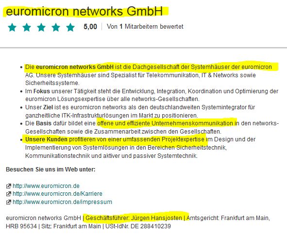Euromicron, langfristig aufwärts 813954
