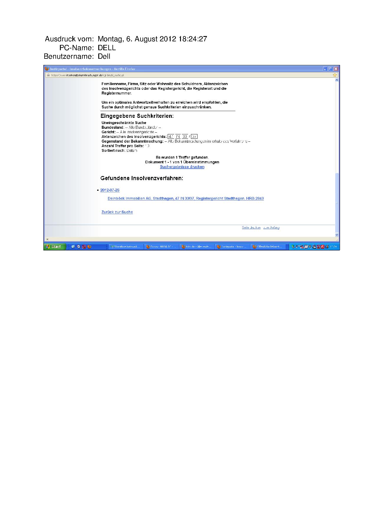 Deinböck - Manteldeal oder Inso-Zock? 527893