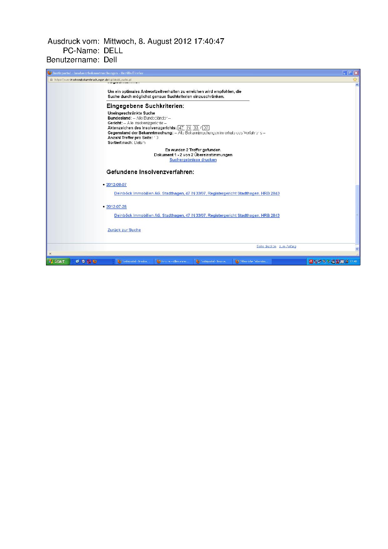 Deinböck - Manteldeal oder Inso-Zock? 528427