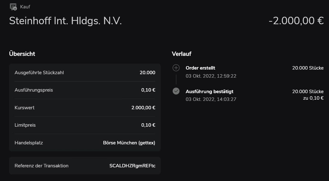 Steinhoff Informationsforum 1335988