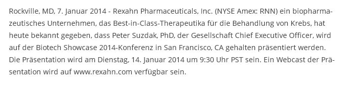 Rexahn Pharma 681356