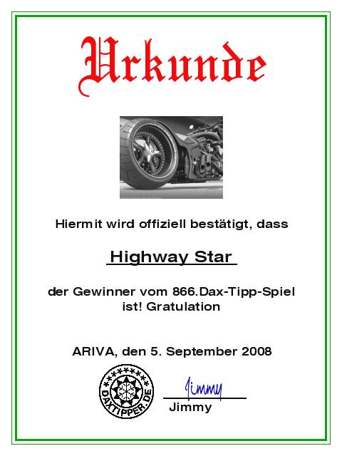 867.DAX Tipp-Spiel *Montag* 08.09.08, 17.45 Uhr 184608