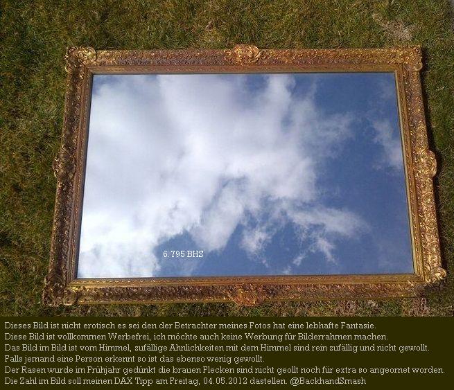 1.799.DAX Tipp-Spiel, Freitag, 04.05.2012 505500