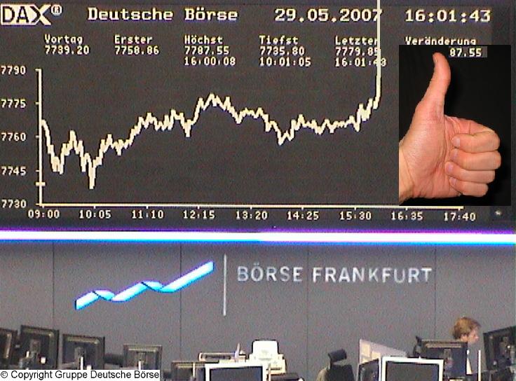 541.DAX Tipp-Spiel, Dienstag, 29.05.07, 17.45 Uhr, 100492