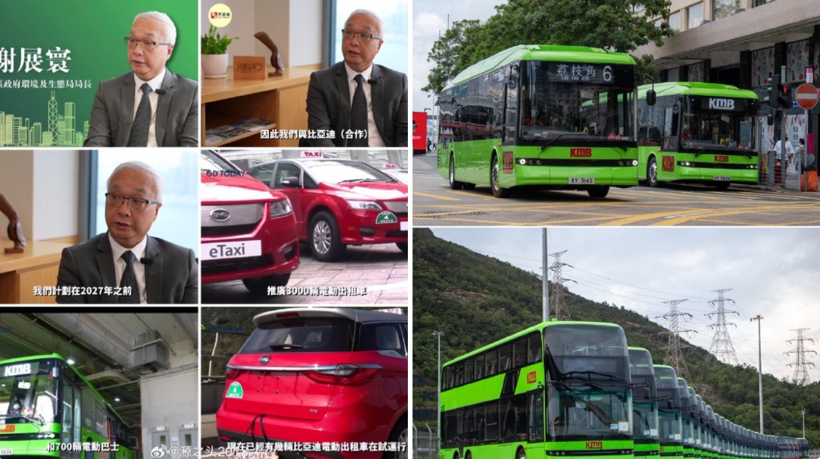 Auto- und Batterien-Herstellers BYD 1380734