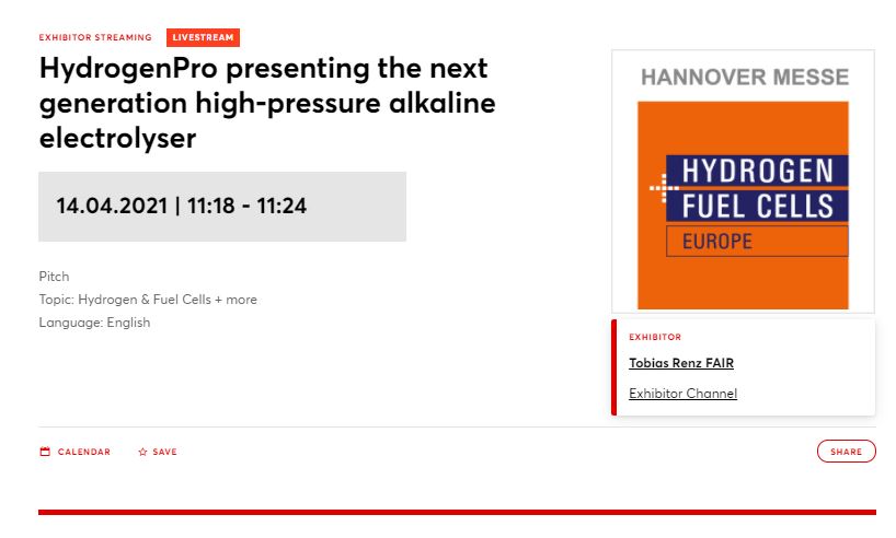 HydrogenPro der Player für Clean Energy, Norwegen 1242787