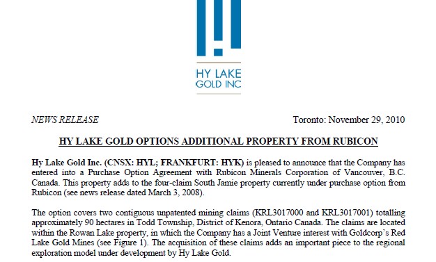 2009-2012 Hy Lake Gold 1000-2000% 362006
