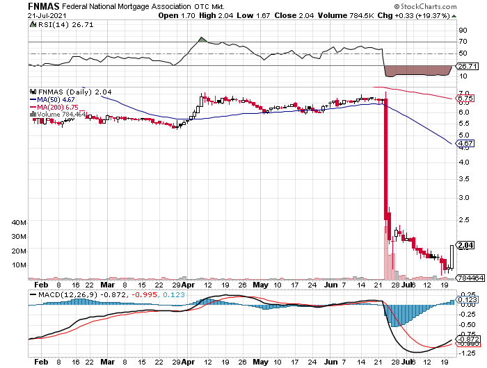 Fannie Mae - Chance auf Verdreifachung bis Juli 1264925