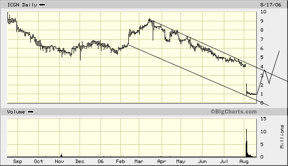 ICAGEN INC. - Reboundchance! 52133