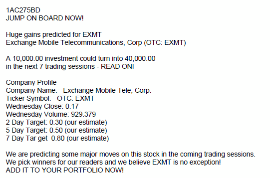 Neue Spam Mail ? 112316