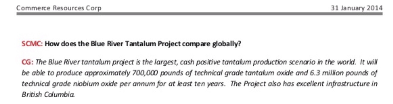 COMMERCE RESOURCES (€ 0,208) 1006488