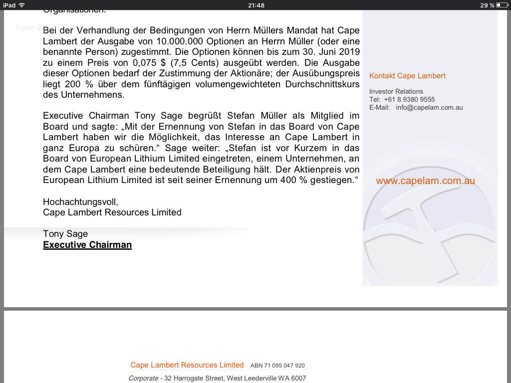 European Lithium - einen Blick wert ! 1029522