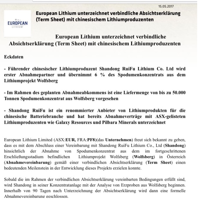 European Lithium - einen Blick wert ! 1047992